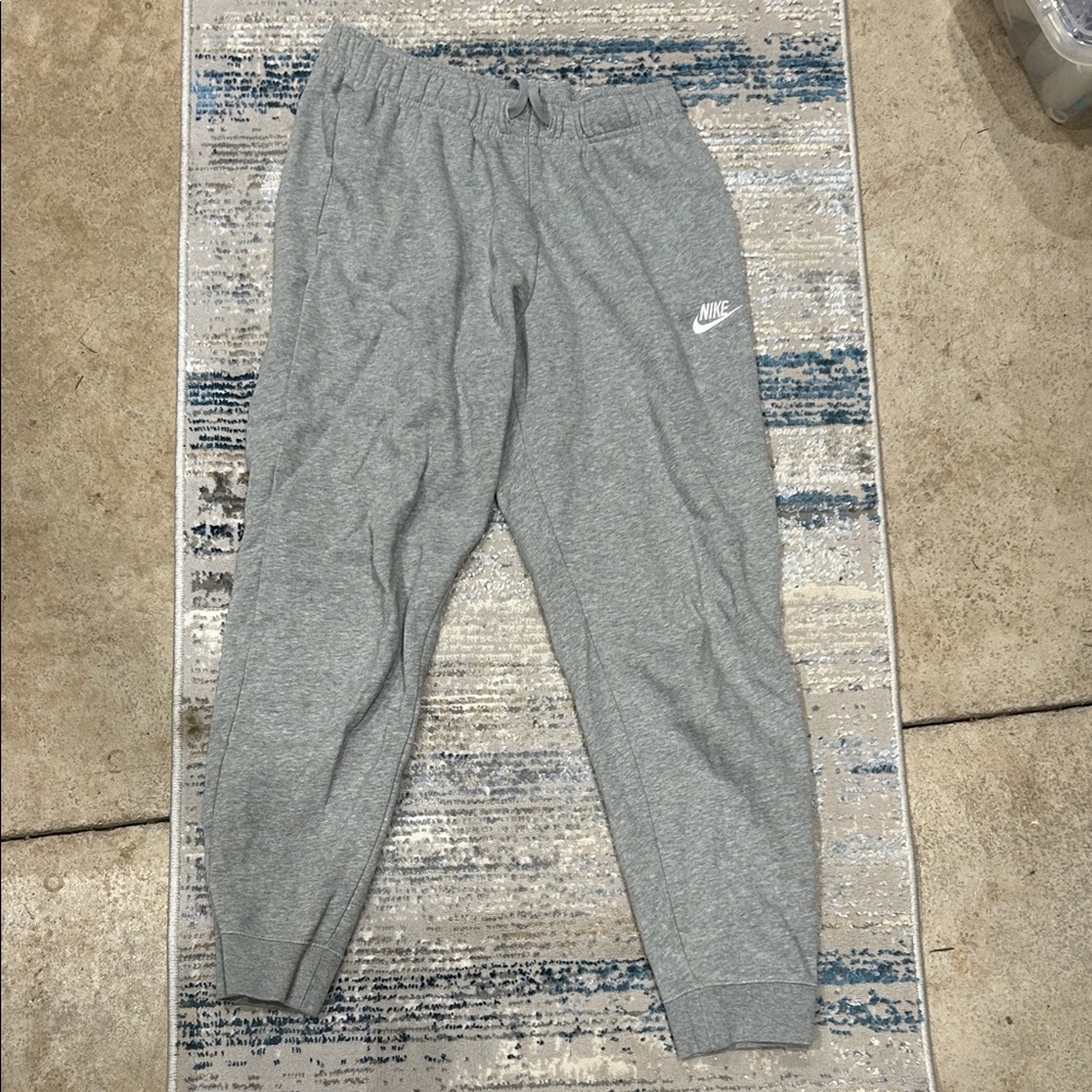 Nike Kids Light Gray Sweatpants
